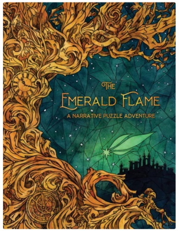 Produse noi - The Emerald Flame - CUTIE USOR DETERIORATA (Limba Engleza)