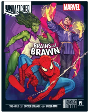 Produse noi - Unmatched: Brains and Brawn (Limba Engleza)