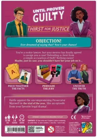 Until Proven Guilty: Thirst for Justice (Limba Engleza) [1]