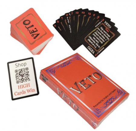 Produse noi - VETO Card Game (Limba Engleza)
