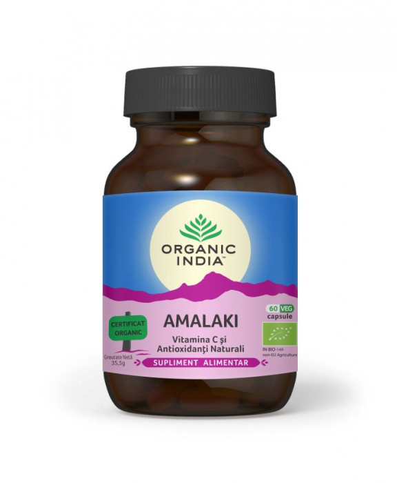 Amalaki, Vitamina C & Antioxidanti Naturali, 60 cps [1]