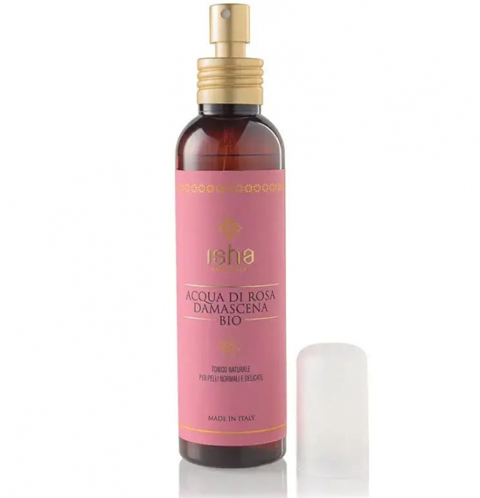 Apa de trandafir rosa Damascena bio, 150ml, Isha                                                     [1]