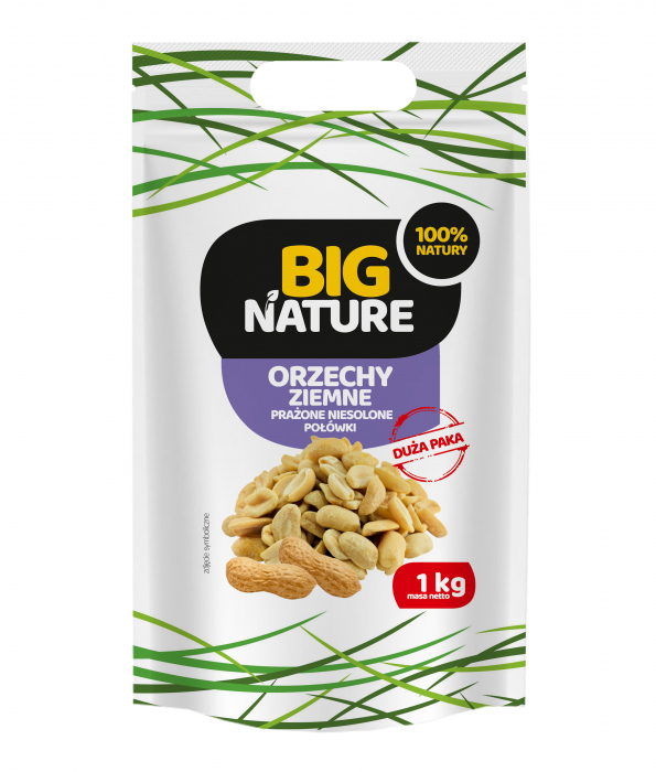 Arahide prajite fara sare 1kg Big Nature                                                             [1]