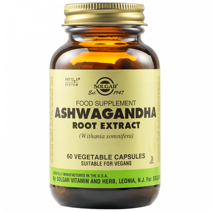 Ashwagandha Root Extract 60 veg. caps [1]