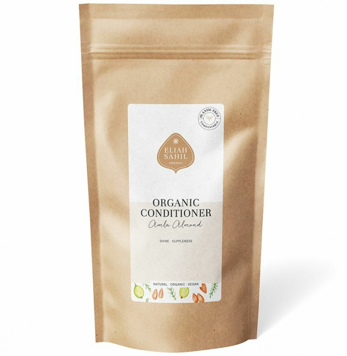 Balsam pudra cu amla si migdale bio refill 250g Eliah Sahil                                          [1]