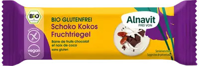 Baton cu cocos si ciocolata fara gluten, bio, 40g Alnavit                                            [1]