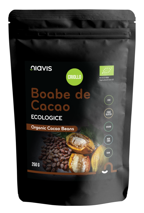 Boabe de Cacao Intregi Ecologice/Bio 250g [3]