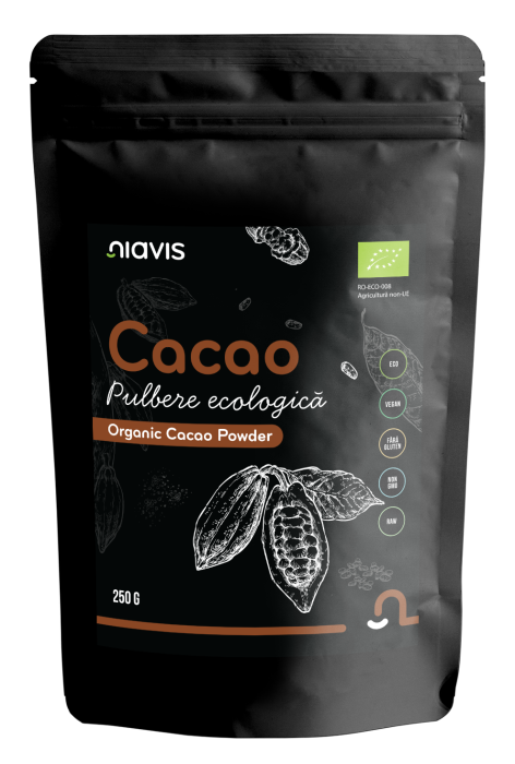 Cacao Pulbere RAW Ecologica/Bio 250g [2]