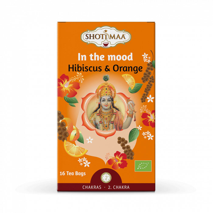 Ceai Shotimaa Chakras - In The Mood - hibiscus si portocale bio 16dz [1]