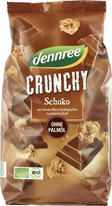 Cereale crunchy cu ciocolata bio 750g, Dennree                                                       [1]
