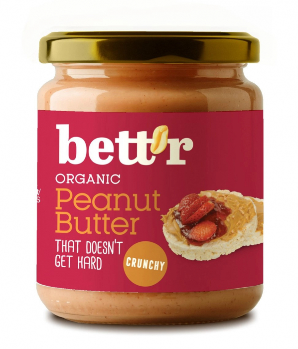 Crema de arahide crunchy bio 250g Bettr                                                              [1]