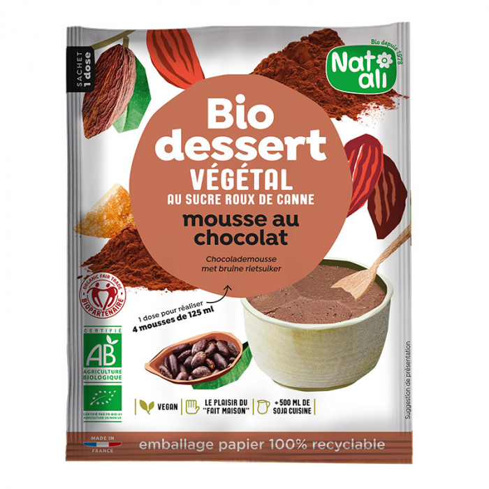Desert mousse de ciocolata, bio, 70g, Nat-ali                                                        [1]