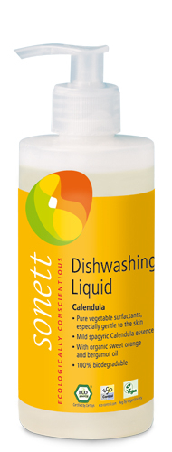 DETERGENT ECOLOGIC PT. SPALAT VASE - GALBENELE 300ML Sonett [1]