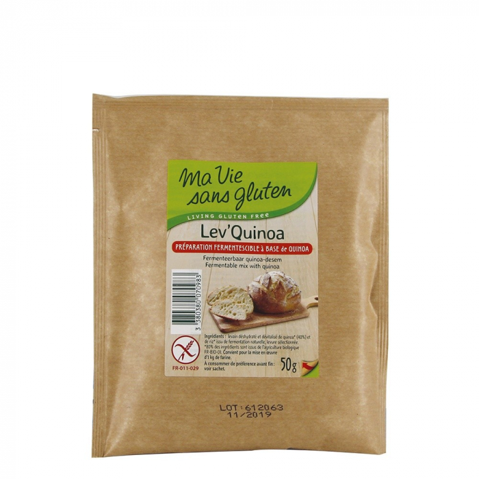 Drojdie maia de quinoa 50g - fara gluten [1]