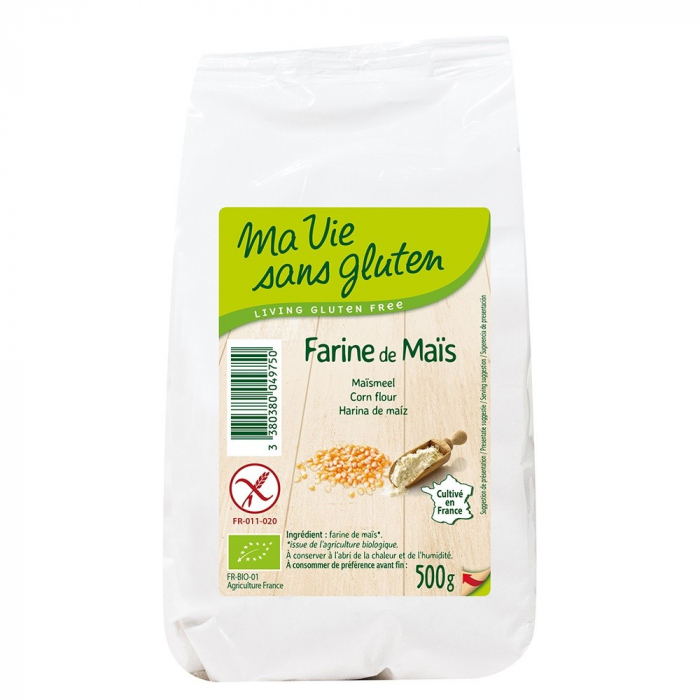 Faina de porumb bio - fara gluten 500g Ma Vie sans Gluten [1]