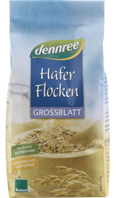 Fulgi de ovaz mari bio 500g Dennree                                                                  [1]