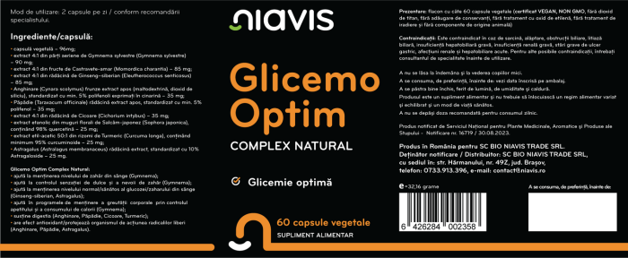 Glicemo Optim Complex Natural 60cps [2]