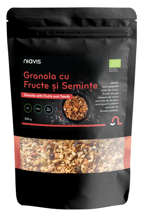 Granola cu Fructe si Seminte Ecologica/BIO 200g [3]