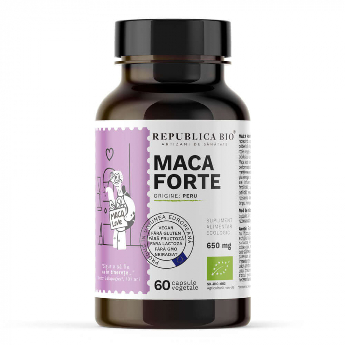 Maca Forte ecologica Republica BIO, 60 capsule [1]