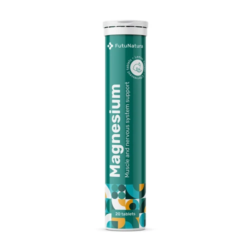 Magneziu, 20 comprimate efervescente, FutuNatura [1]