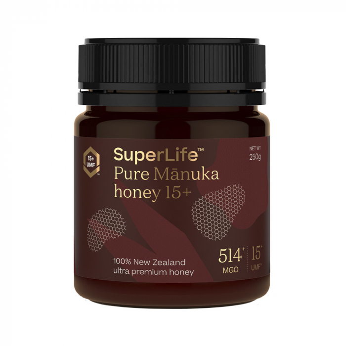 Miere de Manuka SuperLife UMF 15+ | MGO 514+, 500gr, Manuka Superlife [1]