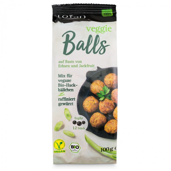 Mix pentru chiftele vegane, bio, 100g, Lotao                                                         [1]