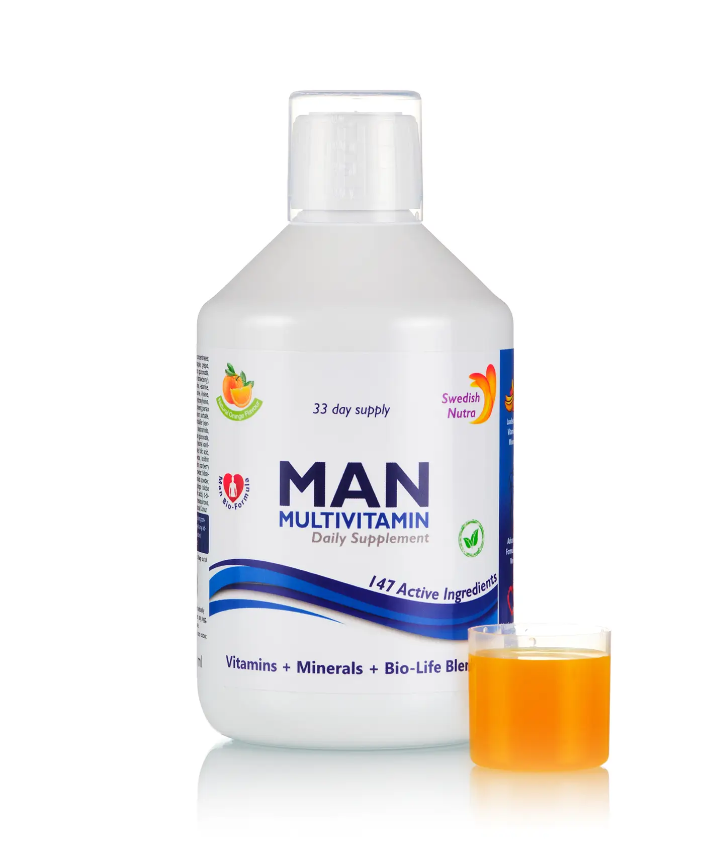 Multivitamine Lichide pentru Bărbați cu 147 Ingrediente Active – Absorbție Rapidă  500 ml [1]