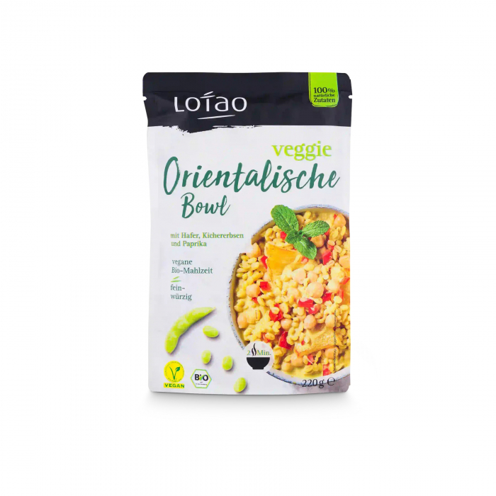 Naut cu ovaz si ardei gras, bio, 220g, Lotao                                                         [1]