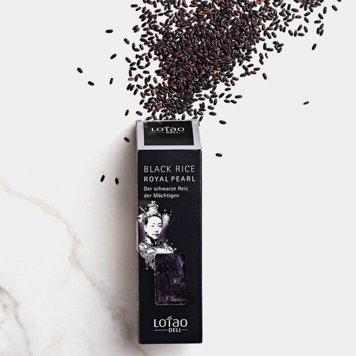 Orez negru Royal Pearl, bio, 300g, Lotao                                                             [1]