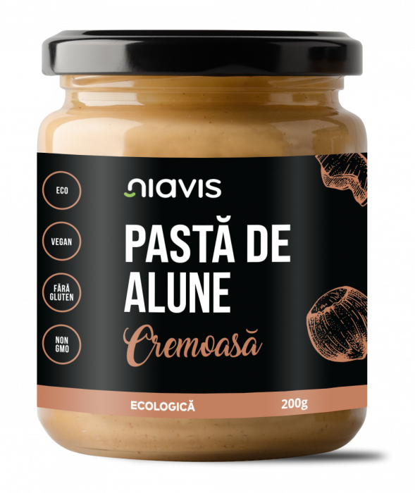 Pasta de Alune Cremoasa Ecologica/BIO 200g [1]