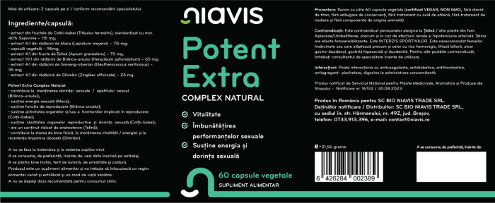 Potent Extra Complex Natural 60cps [2]