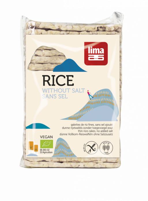 Rondele De Orez Expandat Fara Sare Eco 130G  Lima                                                    [1]