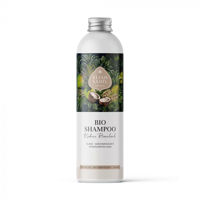 Sampon lichid cu cocos si baobab bio 230ml Eliah Sahil                                               [1]