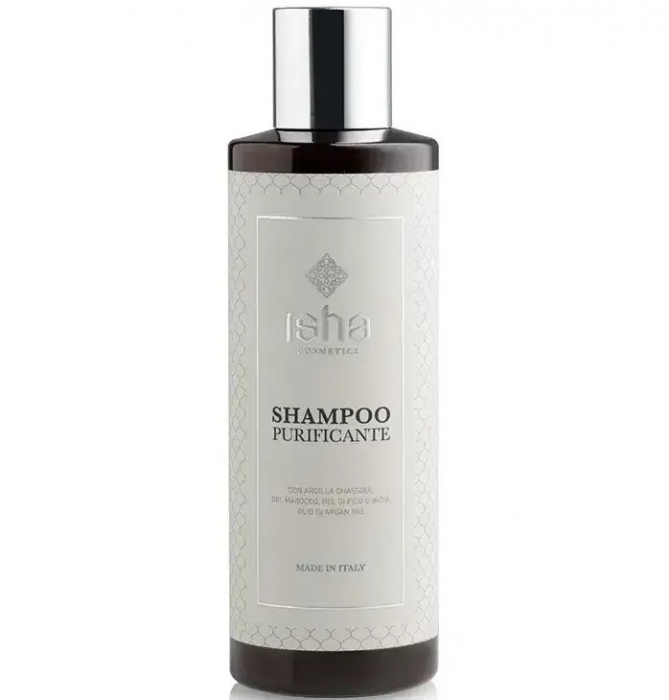 Sampon purificant cu argila Ghassoul, 200ml, Isha                                                    [1]