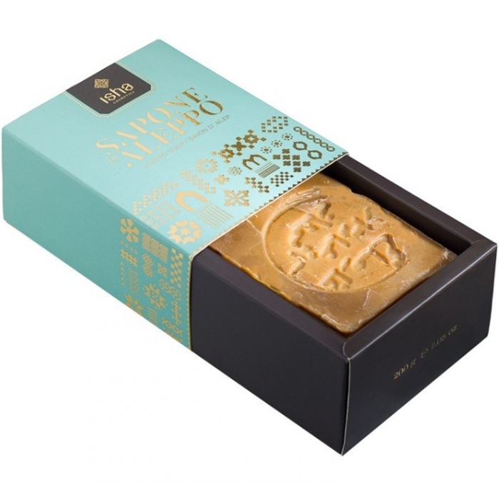 Sapun de alep cu 16% ulei de dafin, 200g, Isha                                                       [1]