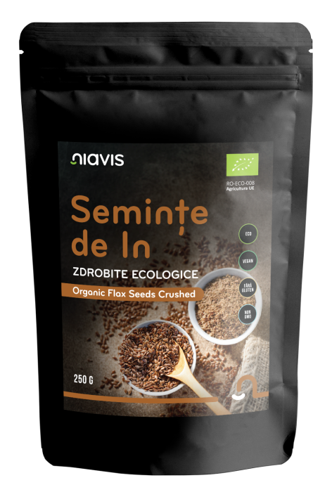 Seminte de In Zdrobite Ecologice/Bio 250g [3]