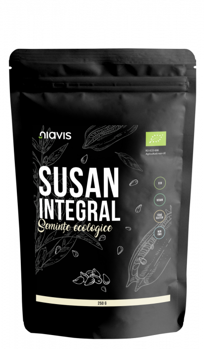Seminte de Susan Integral  Decorticate Ecologice/BIO 250g [2]