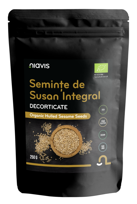 Seminte de Susan Integral  Decorticate Ecologice/BIO 250g [3]