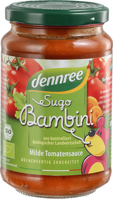 Sos de rosii pentru copii Sugo Bambini bio 350g Dennree                                              [1]