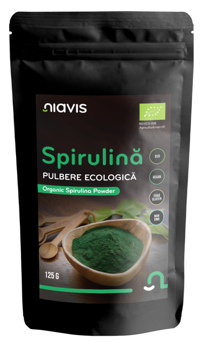 Spirulina Pulbere Ecologica/BIO 125g [3]