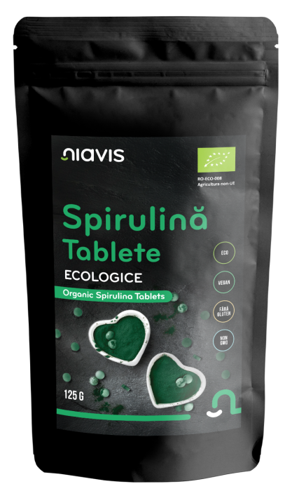 Spirulina Tablete Ecologice/BIO  125g [3]