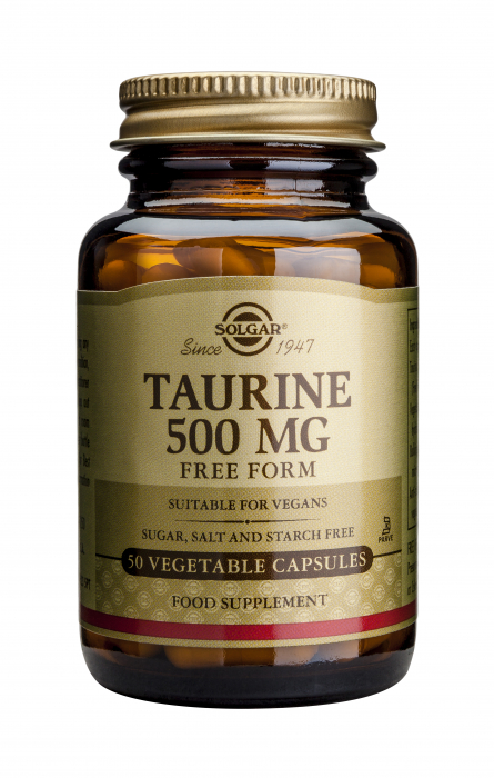 Taurine 500mg 50 veg caps [1]