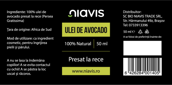 Ulei de Avocado 50ml [2]