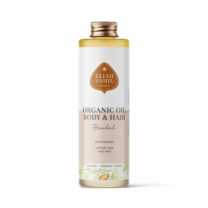 Ulei de baobab pentru corp si par bio 100ml Eliah Sahil                                              [1]