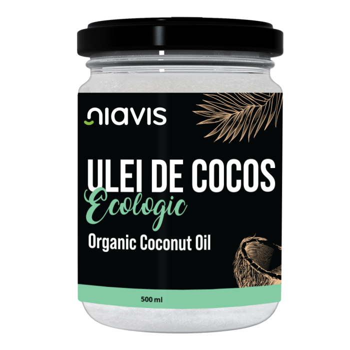 Ulei de Cocos Extra Virgin Ecologic/BIO 450g/500ml [2]