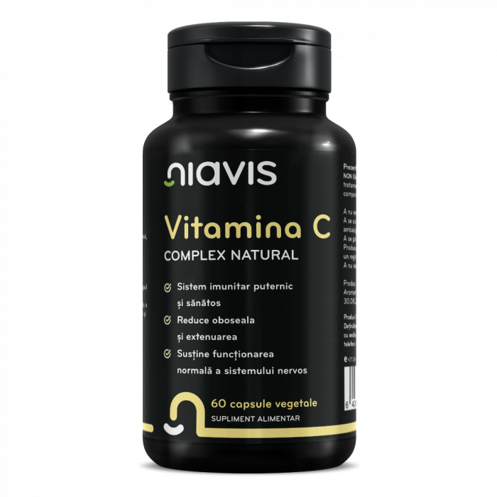 Vitamina C Extract Natural 60 cps [1]
