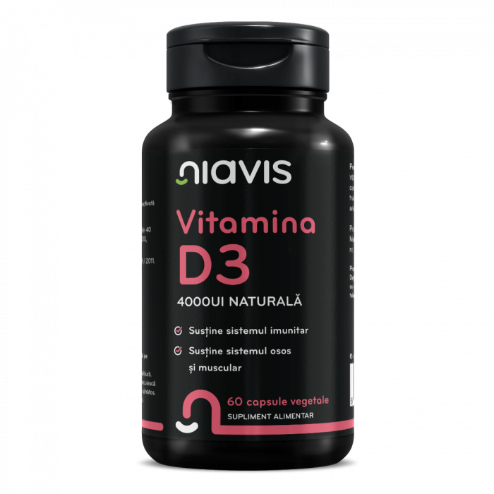 Vitamina D3 4000ui Naturala 60 cps [1]