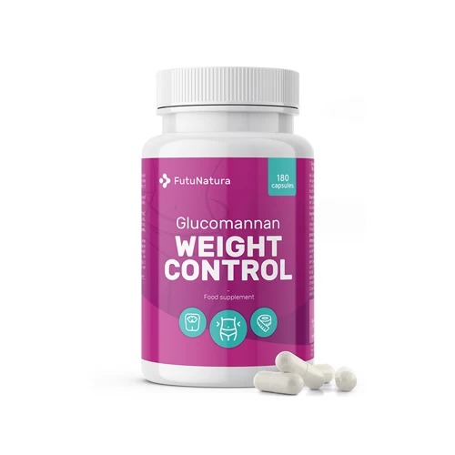 Weight Control Glucomannan + Crom, slăbit și inhibarea apetitului [1]