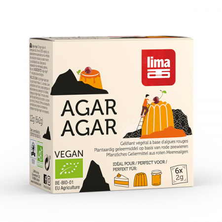 Produse - Agar Agar Pudra Eco 6X2G Lima