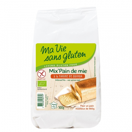 Produse - Amestec pentru paine cu quinoa - fara gluten 500g